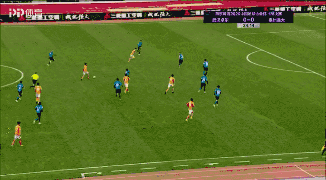 【进球gif】足协杯-武汉卓尔2:0战胜泰州远大晋级8强