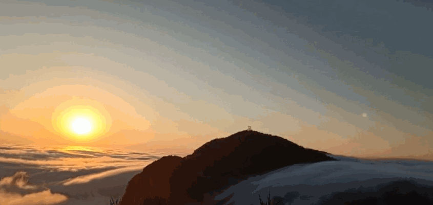 云海,美景 云过天晴,生活 总是如此美妙 