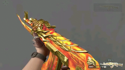 穿越火线动图鉴赏:看图不如上手!王者炎心