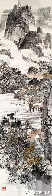 国画名家:潘天寿山水画50幅赏析