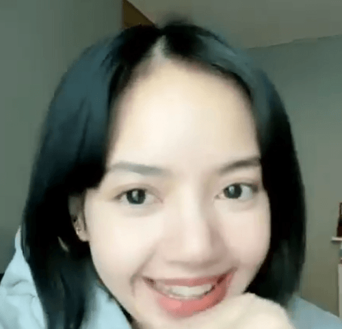 lisa没了"百亿刘海",颜值也崩了?_腾讯新闻