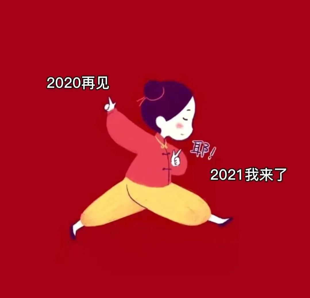 表情包2020再见2021我来了