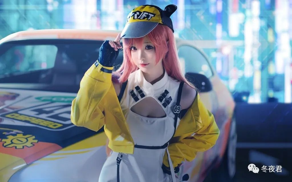 萌系俏皮小橘子cosplay性感写真图片