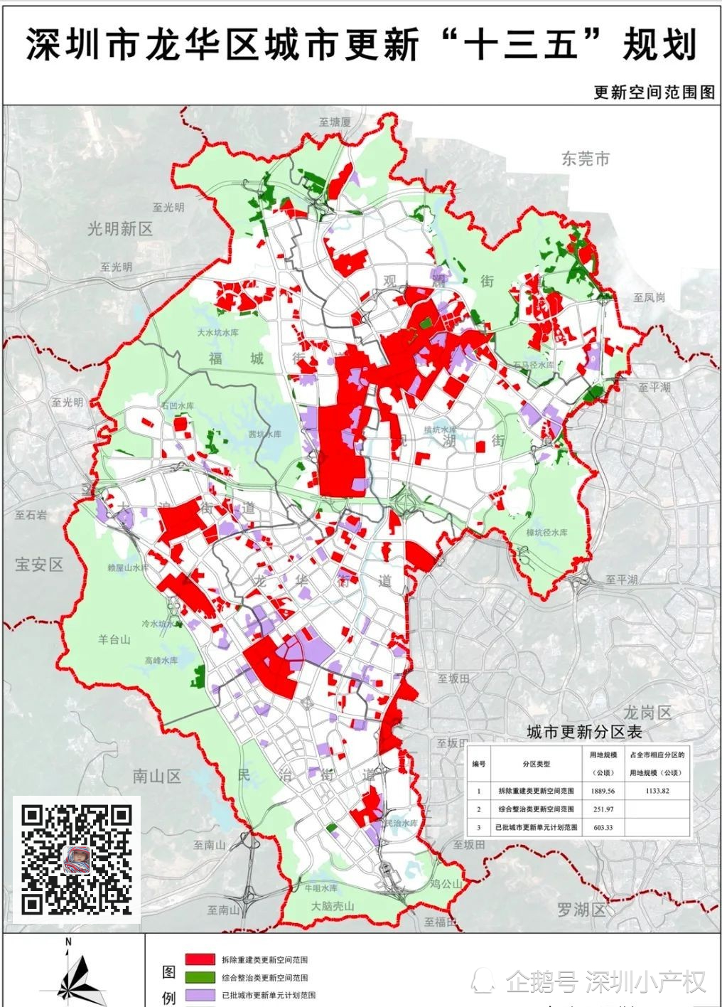 一文详解深圳未来五年宇宙中心龙华片区的重点建设,地铁规划与旧改