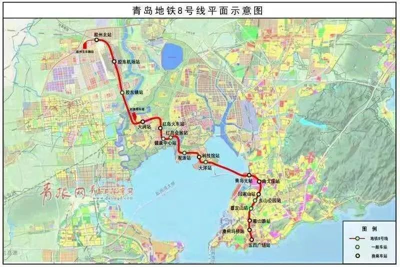 最新!官方回复青岛地铁1,8号线南段通车时间