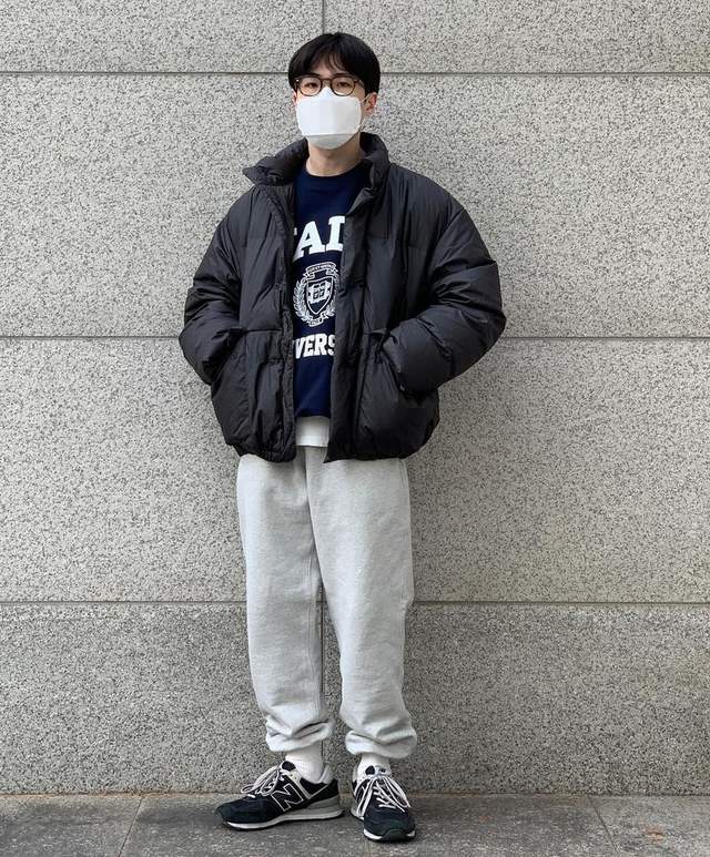 男生冬天羽绒服帅气穿法有这8套潮流搭配就够了特别好看