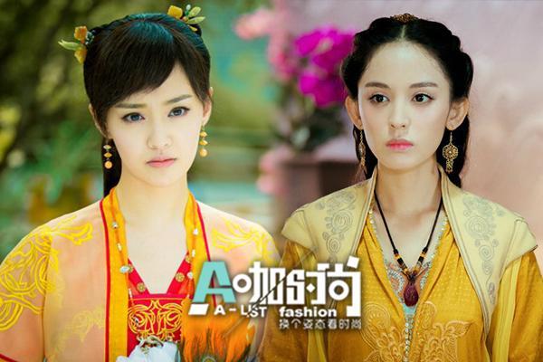 塘主夫人之争:娜扎黄衣撞衫郑爽