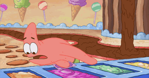 网络上还流传了一个很萌的段子: 派大星问海绵宝宝: