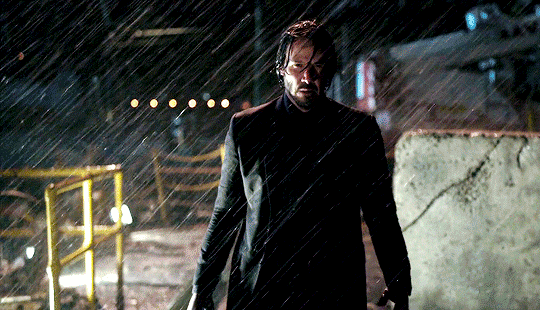 《疾速追杀》海报 via:imdb 当时的外网甚至有个段子:与《john wick3