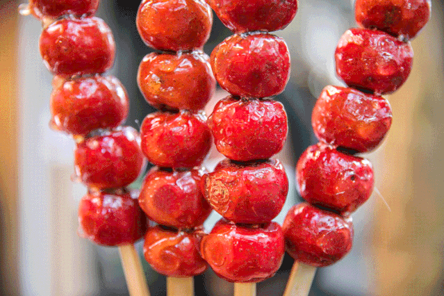 8元抢原价25元网红mini版小串冰糖葫芦一盒!20多种