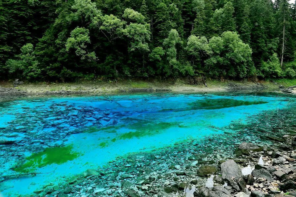 夏季去九寨沟看水，心都凉透了