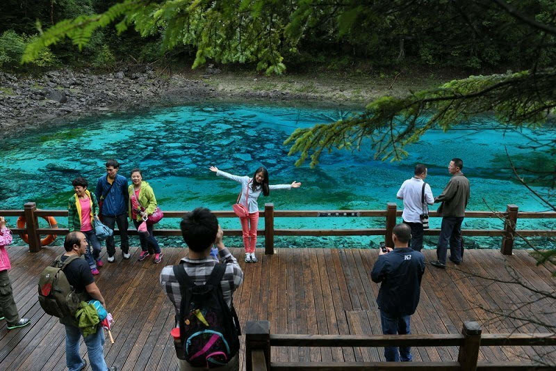 夏季去九寨沟看水，心都凉透了