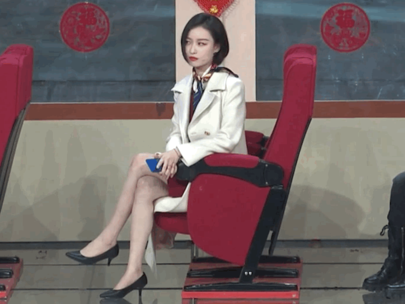 倪妮,小品,央视春晚,美女,女神,倪妮的腿