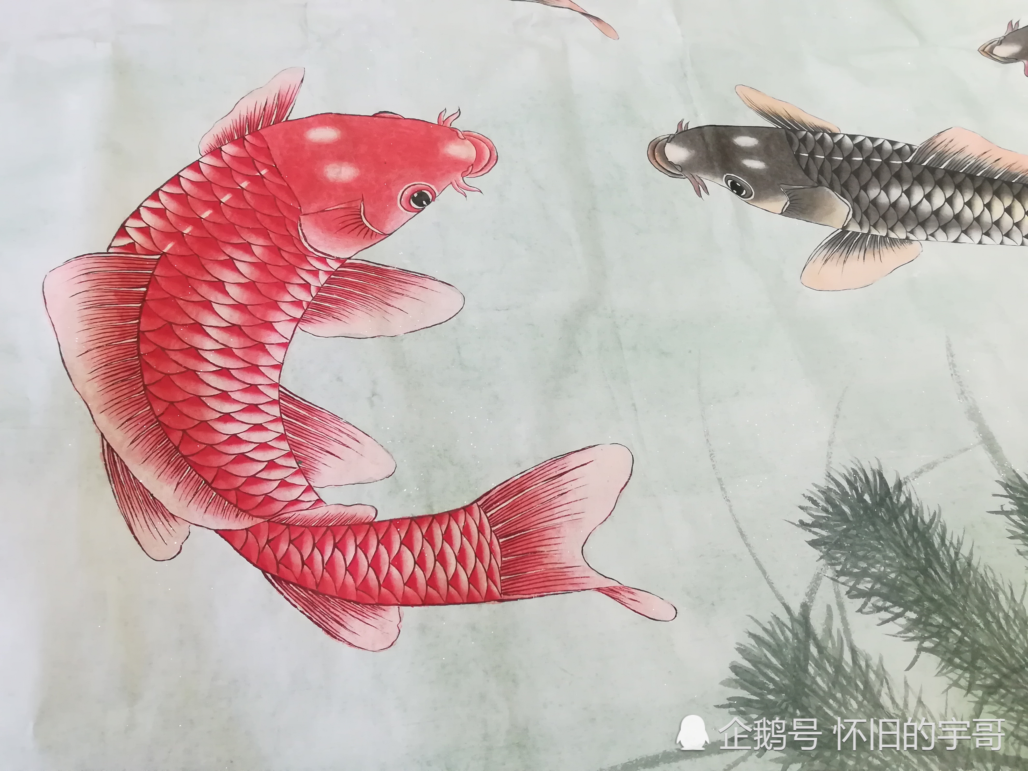 年画,鱼,年年有余,寓意,故事