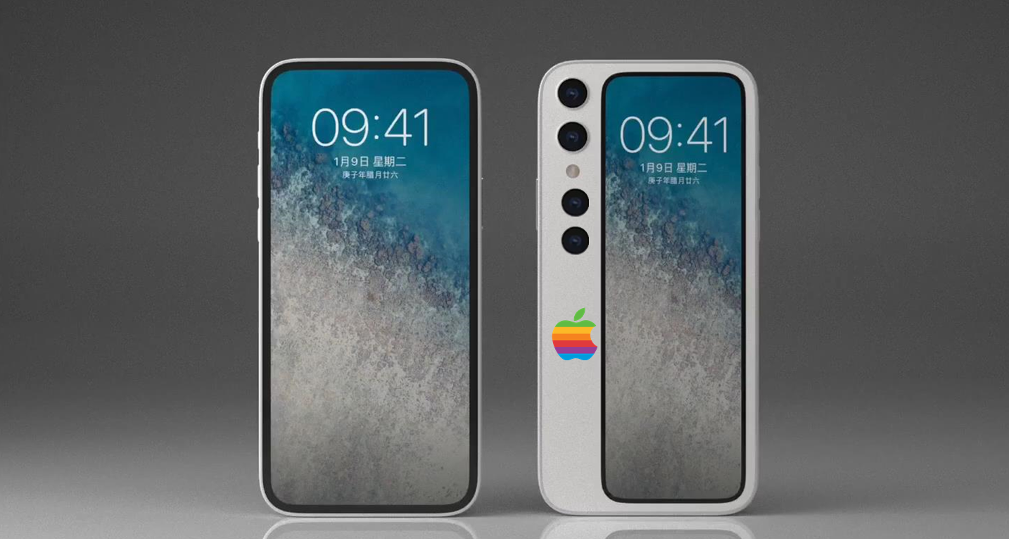 iphone13概念图:主副双屏4镜头,可放弃华为mate40再等