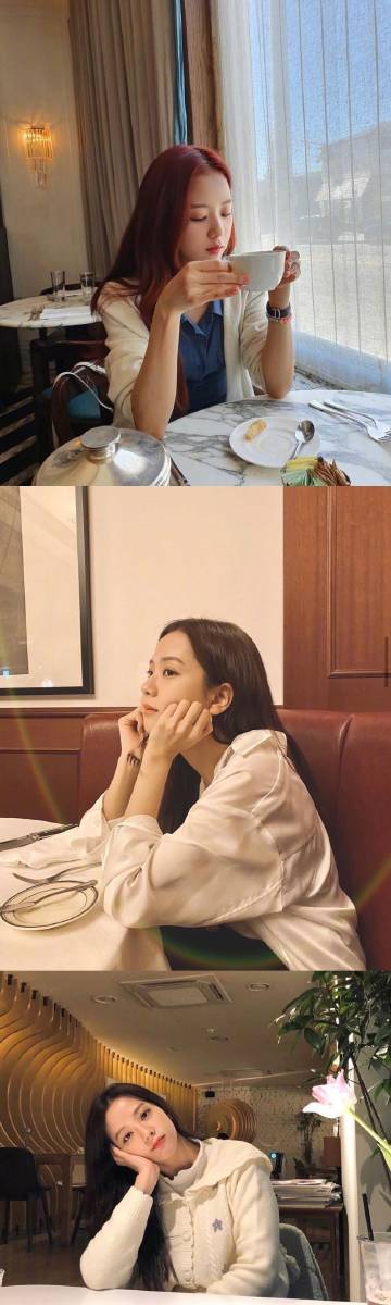 金智秀jisoo×日常生活照穿搭合集