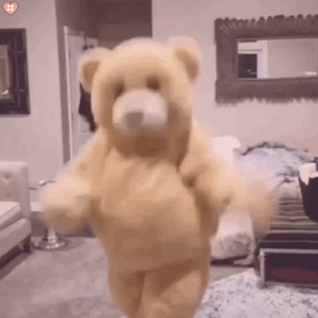 经典跳舞熊动图表情包合集好多