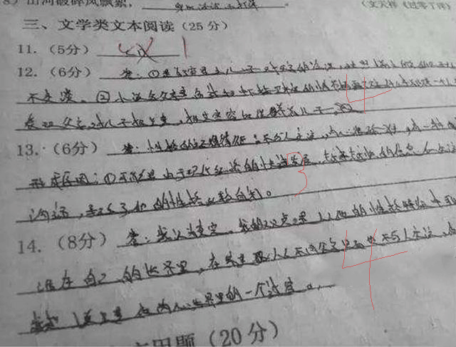 中考时书写工整很重要,阅卷老师不喜欢的5种字体,你中招了吗?