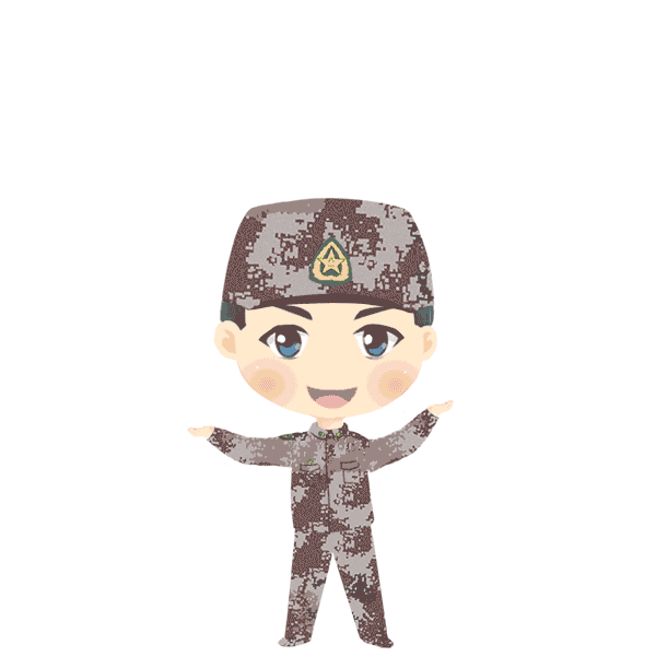 军视萌漫|送你一波兵哥哥春节表情包,拿走不谢!(二)