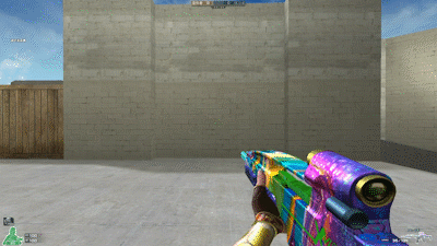 cf动图鉴赏:炫彩系列增新xm8-炫彩与蟒蛇-炫彩