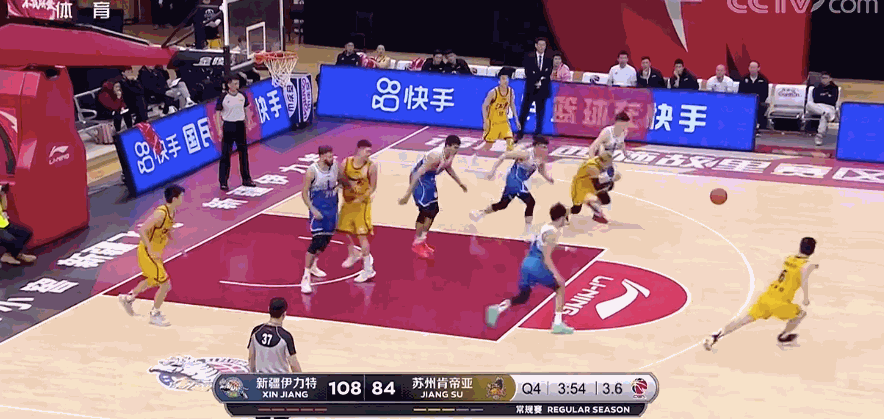cba新疆31分大胜江苏周琦20174帽曾令旭郑祺龙伤退