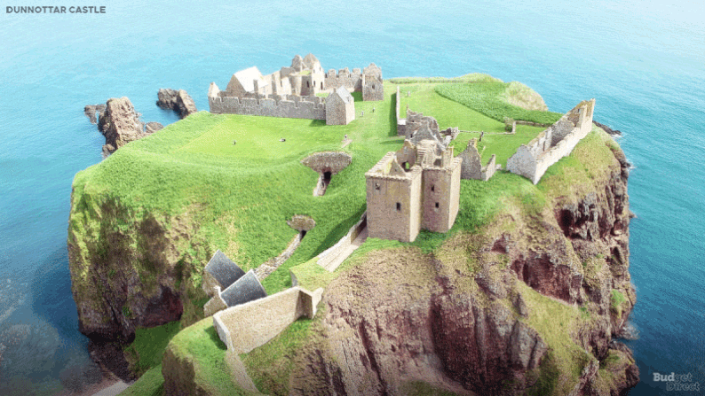 dunnottar城堡,斯通黑文,苏格兰