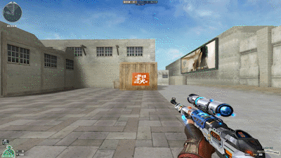 cf动图鉴赏:英雄级98降临!kar98k-卫星