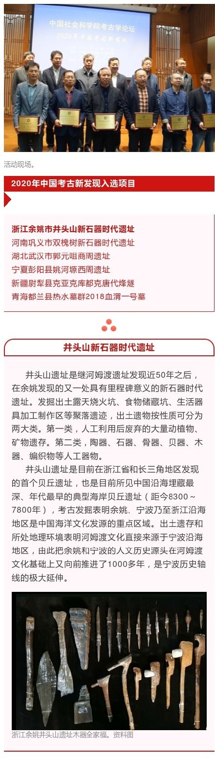 井头山中国考古新发现