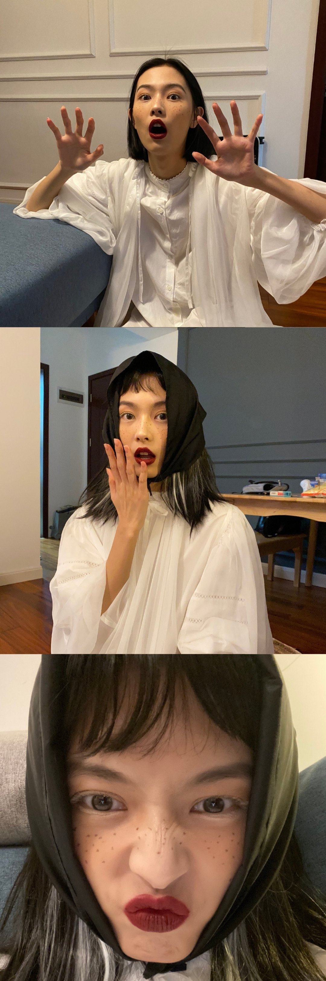 赵佳丽|女鹅的照片太适合当头像了,气质颜值俱佳