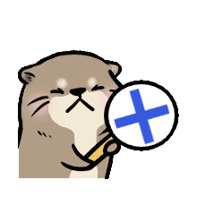 表情丨line可爱小水獭表情包