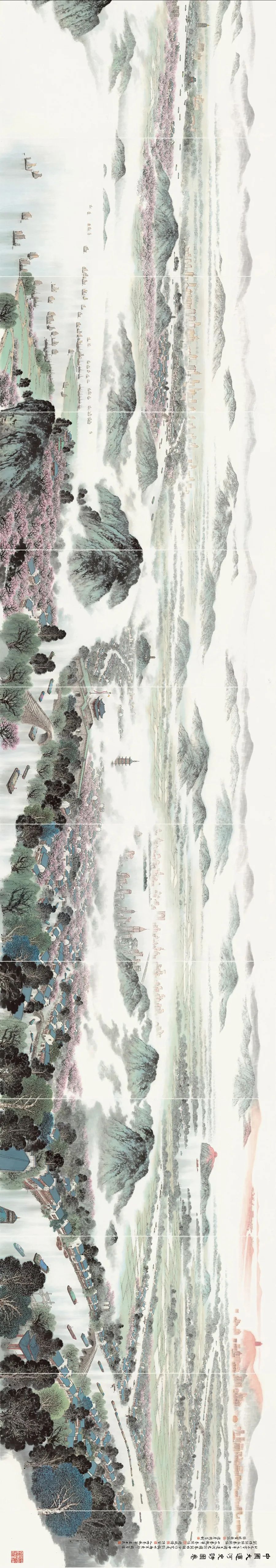 中国大运河史诗图卷展在国家博物馆启幕