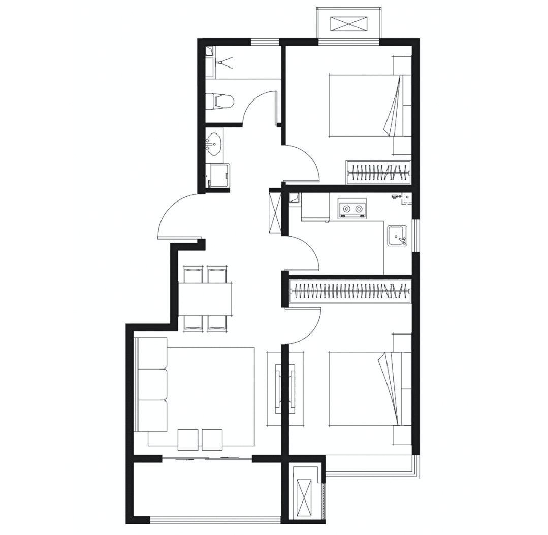 零走道,进门消杀,跑道式阳台……这些会是未来户型标配吗?