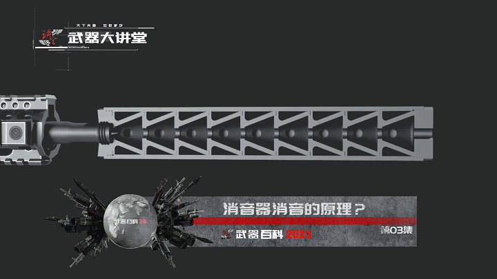 武器百科2021 第三集-消音器的工作原理