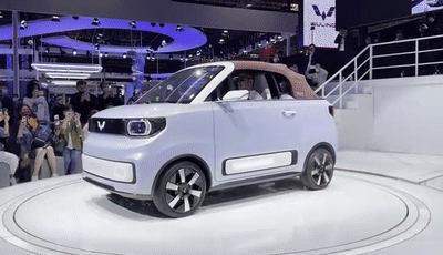 五菱宏光又出神车!年轻人的第一辆敞篷电动,猛男看了都馋哭了