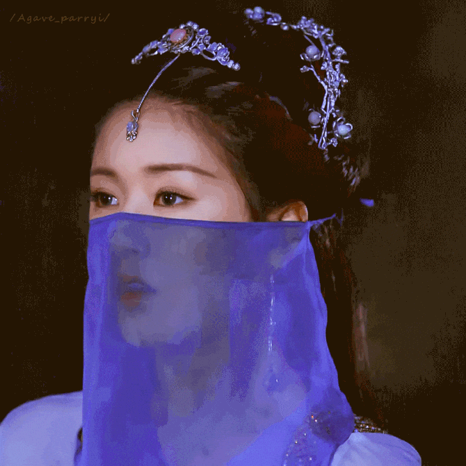 美人戴面纱,赵丽颖的碧瑶,赵露思的覃川,鞠婧祎的韩芸汐,你选谁?