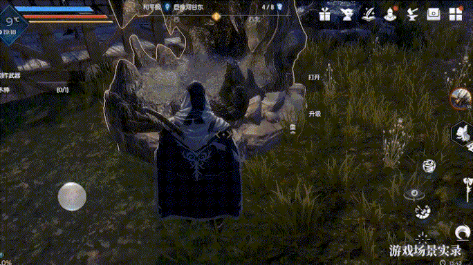 玩《黑暗与光明手游》总被动物追杀,造出骨矛直接硬刚