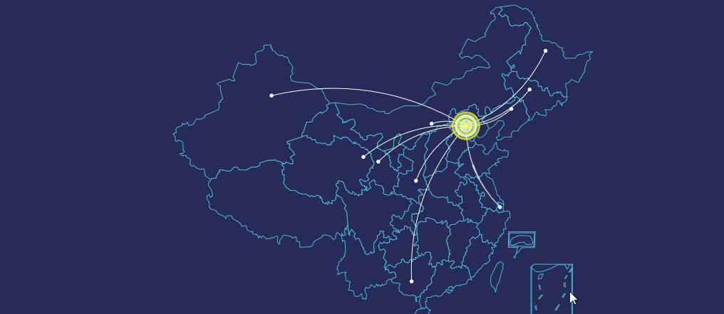 数据可视化地图可以这样玩,零门槛超酷炫