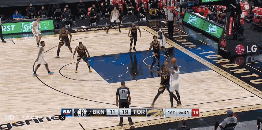 北京时间4月28日,nba常规赛篮网对决猛龙.