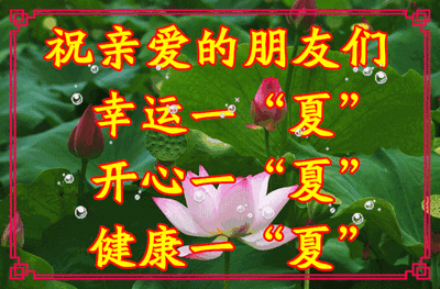关于立夏节气的唯美祝福语说说句子 立夏快乐祝福动态表情图片