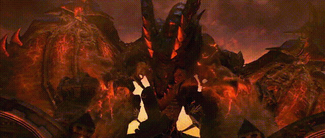魔兽世界死亡之翼大战哥斯拉究竟谁更高更强