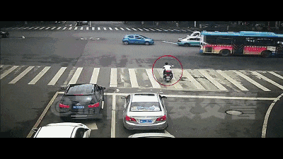 丹阳交警提醒电动自行车驾驶人驾驶车辆上道路行驶要谨记:不违法闯入