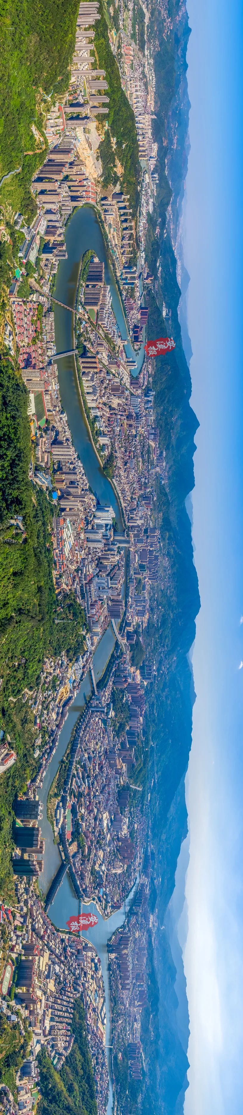 安溪城区最新全景图从不同角度看大美安溪
