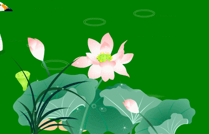 妙语连珠|《赠荷花》——红花绿叶最相配