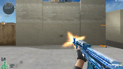 cf动图鉴赏火线十三周年纪念武器ak103和evo