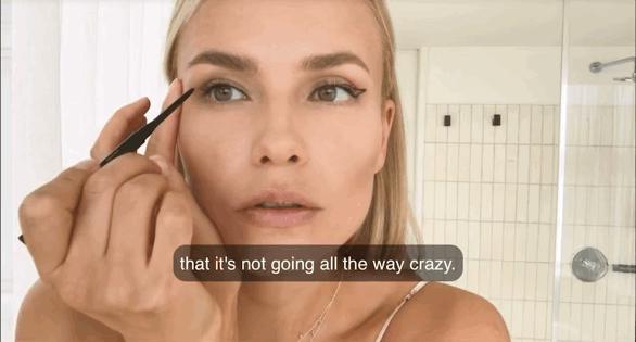 不多已经到了「可远观而不可亵玩焉」的程度,一旦化错,眼妆相当于重来