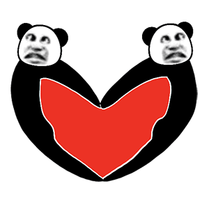 熊猫头表情包|有无妹妹一起游戏?