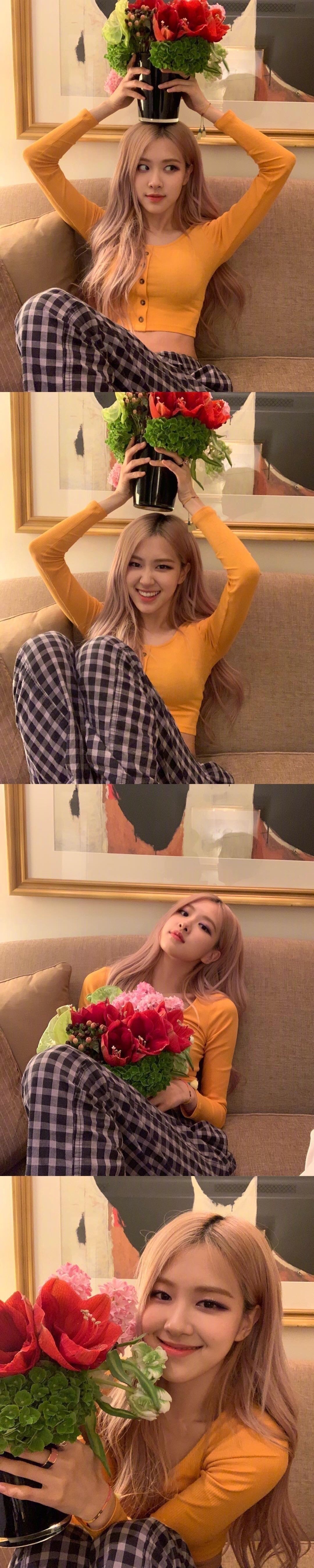 朴彩英rose壁纸高清超美