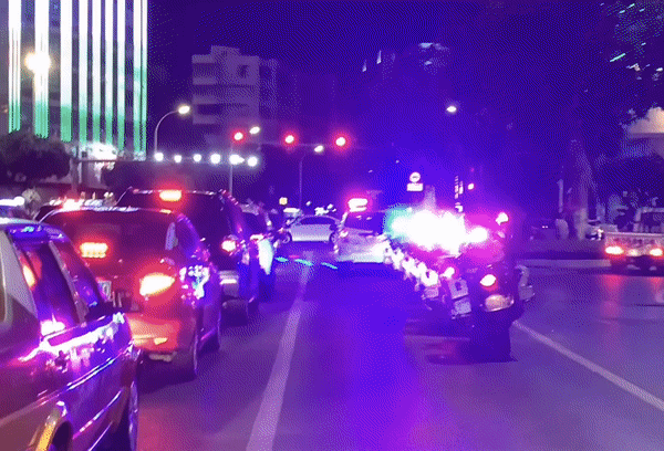 汕头交警在行动!