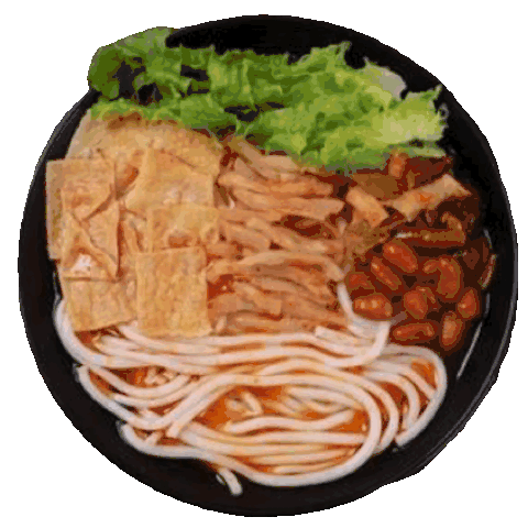 美食表情包晚安前的一顿美食诱惑操作