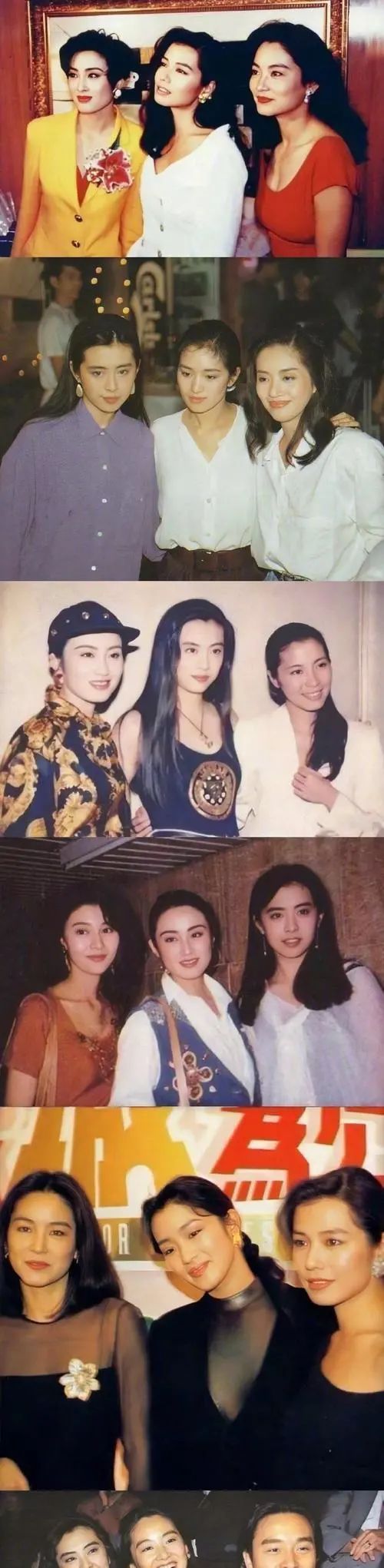 90年代的香港明星真的太美了,没有美颜没有滤镜的天然美